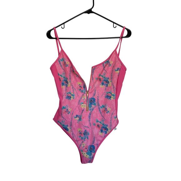 LoveShackFancy x Beach Riot Cheryl One Piece Swimsuit - Picture 1 of 3